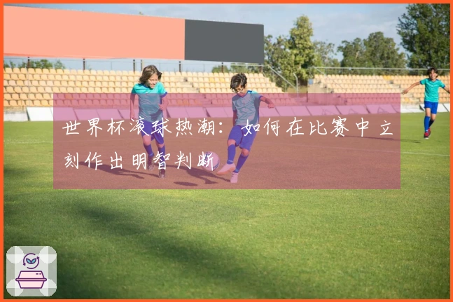 世界杯滚球热潮：如何在比赛中立刻作出明智判断
